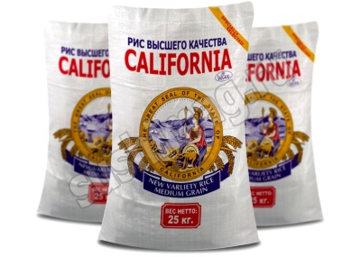 Рис для суши Калифорния (California) 25 кг. гост